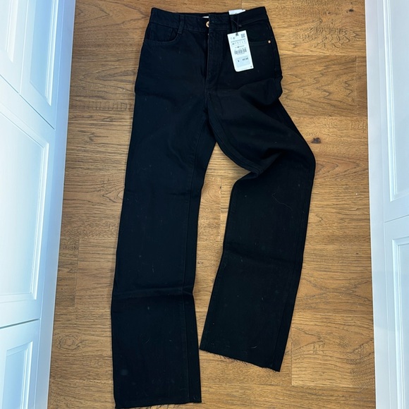 Zara Denim - NWT ZARA STRAIGHT FIT HIGH RISE JEANS 4